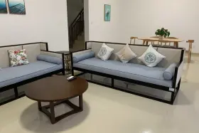 三亚海棠湾上工谷上工原舍公寓双床房