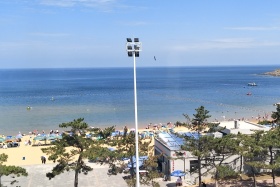 国际海水浴场家庭旅馆一线沙滩海景房